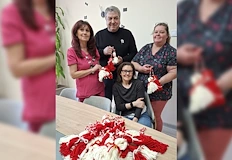 Мария Петракиева изненада всички отделения с жест на признателностПациентка на