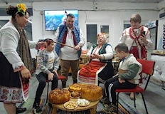 Десетки жители се събраха за прошка и традиционно хамканеС богата