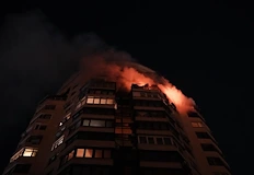 Въздушна тревога обхвана цялата страна Киев е под обстрел от