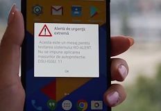 Системата RO ALERT събуди жителите на Тулча заради дроновеРумънските власти предупредиха