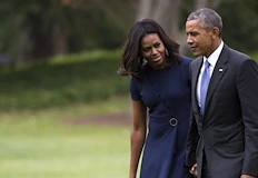 Президентът изобрази Барак и Мишел Обама като маймуни в социалните