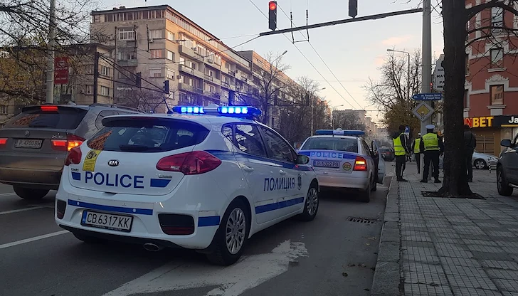 Пътната полиция документира само материални щети при инцидентите Пътната полиция документира само материални щети при инцидентите