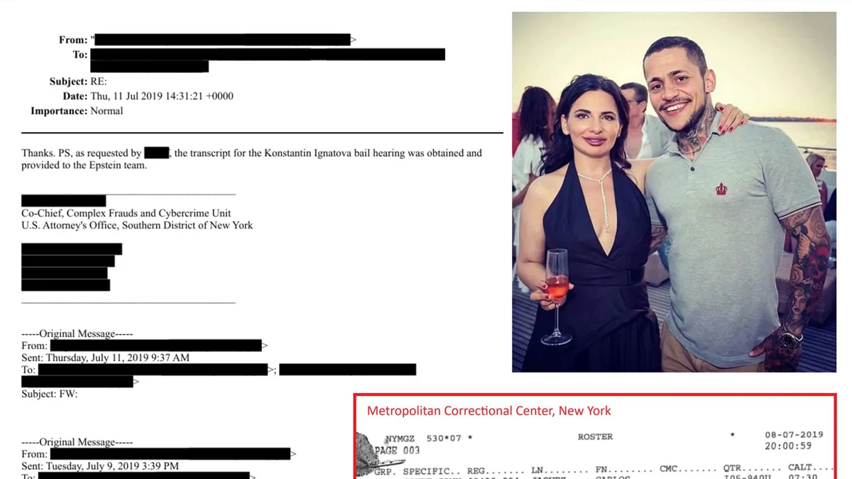 Константин Игнатов и Джефри Епстийн са лежали по едно и