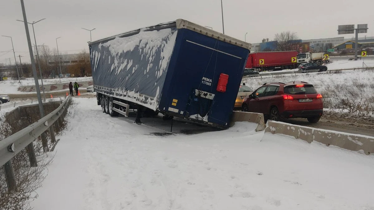 Снежната покривка в Букурещ достигна 10 сантиметра при минус 9