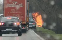 Коля изгоря като факла след катастрофа на пътя Русе - Бяла