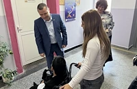 Пуснаха външен асансьор в ОУ "Васил Априлов" - Русе