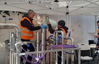 ВиК - Русе демонстрира технология за отстраняване на течове без разкопаване