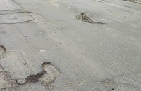 Ями и пропадания превзеха улица "Свети Георги"