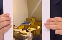 МВР хвана склад със стотици тонове стара храна в Хасково