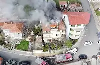 Огън обхвана покрив на кооперация в Свети Влас