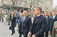 Румен Радев и Живко Тодоров поведоха шествието в Стара Загора