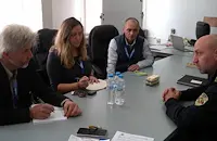 МВР - Разград обсъди вота с международни наблюдатели