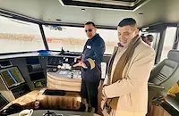 Димитър Недев посрещна луксозния кораб "APT Ostara"