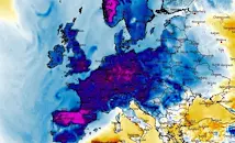 Полярният вихър сковава Европа с нетипичен сняг
