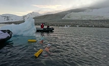 Теодор Цветков стана първият българин, преплувал ледена миля в Антарктида