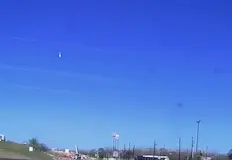 NASA потвърди разпадането на еднотонен обект над ТексасСкален фрагмент с