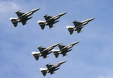 Ил 20 е летял с изключен транспондер извън полските границиПолски изтребители