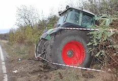 43 годишен мъж изгуби контрол над общинска машина43 годишен мъж от село