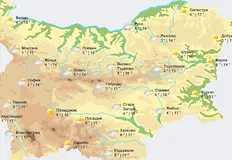 Разкъсване на облачността носи повече светлина през деняАтмосферното налягане над