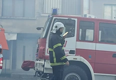 Огънят пламна в ресторанта на комплекса по време на международен