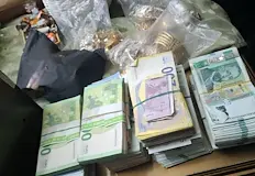 Полицията в Ботевград иззе списъци с имена злато и пари