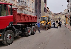 Движението по улица Атанас Буров става двупосочноУлица Олимпи Панов в