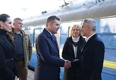Българската делегация започва разговори с президента Володимир Зеленски и премиера