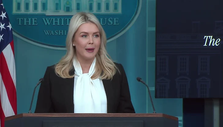 Техеран ще плати за престъпленията си, заяви Карълайн Левит