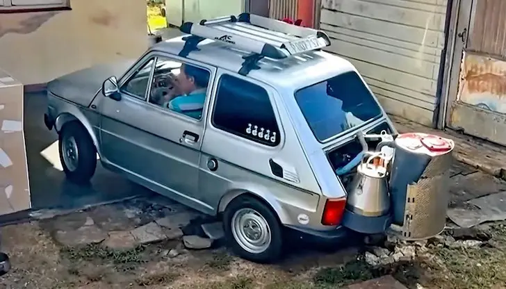 Механик пребори липсата на гориво с технология от войната