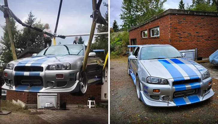 Емблематичният автомобил от киното е прекарал 18 години като интериорна мебел Емблематичният автомобил от киното е прекарал 18 години като интериорна мебел