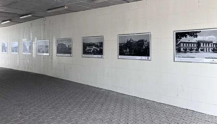 36 табла показват града от периода 1920-1940 година 36 табла показват града от периода 1920-1940 година