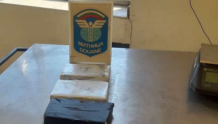 Митничарите намериха пакетите скътани в шофьорската кабина