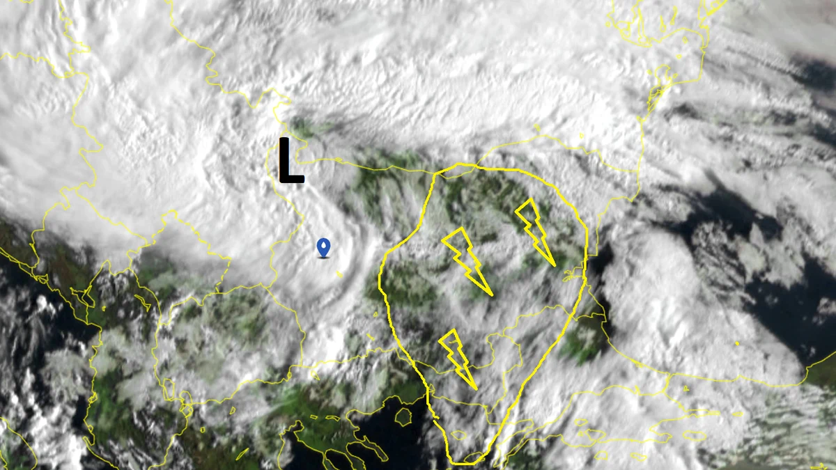 Според прогнозата на Meteo Balkans времето в региона ще се