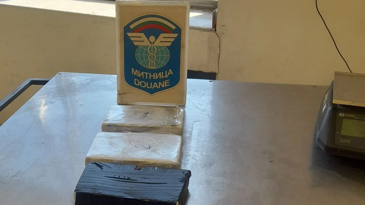 Митничарите намериха пакетите скътани в шофьорската кабинаМитническите служители на Граничния