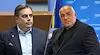 Бойко Борисов и Асен Василев влизат заедно от Пловдив