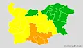Жълт и оранжев код за опасно време в 19 области на страната