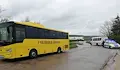Кола блъсна шофьор на аварирал автобус край Самуил