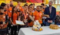 Русе посрещна с шампанско 6-кратния европейски шампион Ангел Русев