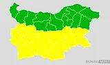 НИМХ обяви жълт код за порои в половин България