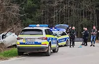 Дрогирана шофьорка прелетя с 200 км/ч през Враца и катастрофира след гонка