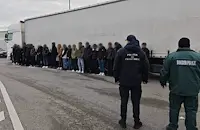 Заловиха 42-ма мигранти на "Дунав мост 2"