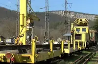 Жп линията между гарите Царева ливада и Трявна е силно компрометирана