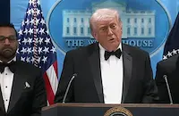 Доналд Тръмп: Беше доста травмиращо за Мелания, аз помислих, че е паднал поднос