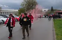 Фен на ЦСКА разби бутилка в главата на мъж в Разград