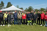 БЧК пое спасените от симулирания токсичен облак до Николово