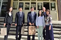 Посланикът на Япония посети СУ "Васил Левски" в Русе