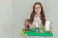 Гимназисти в Русе изработиха макет на ядрена централа