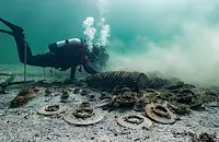 Извадиха над 1000 римски артефакта от швейцарско езеро