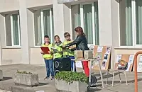 Ученици строиха безопасни пътища с лего в Русе