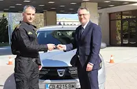 Областната управа прехвърли употребявана кола на полицията в Русе